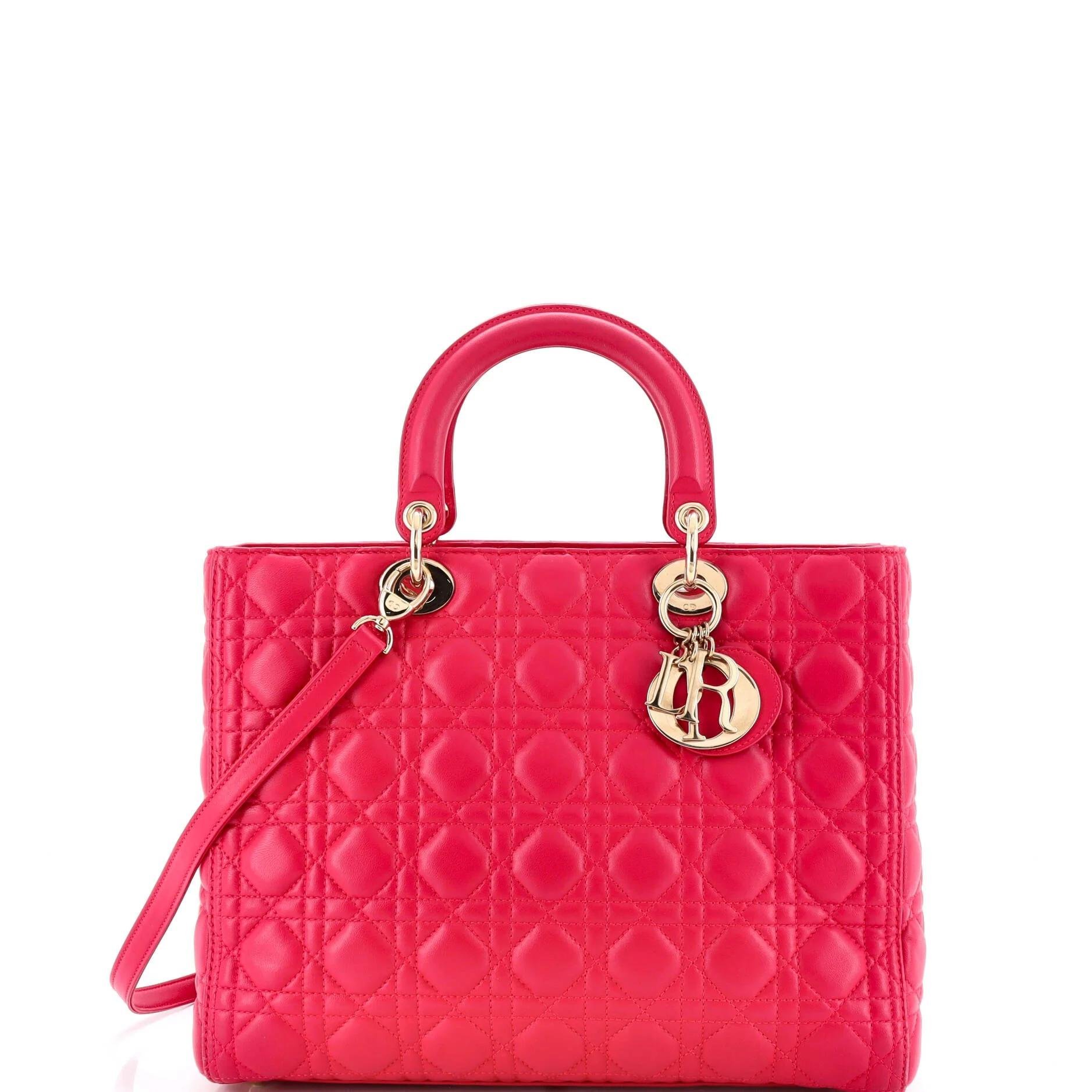 Leather tote