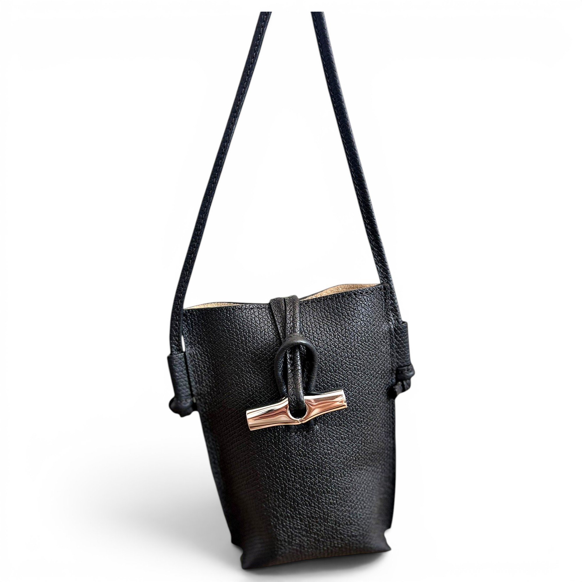 Leather crossbody bag