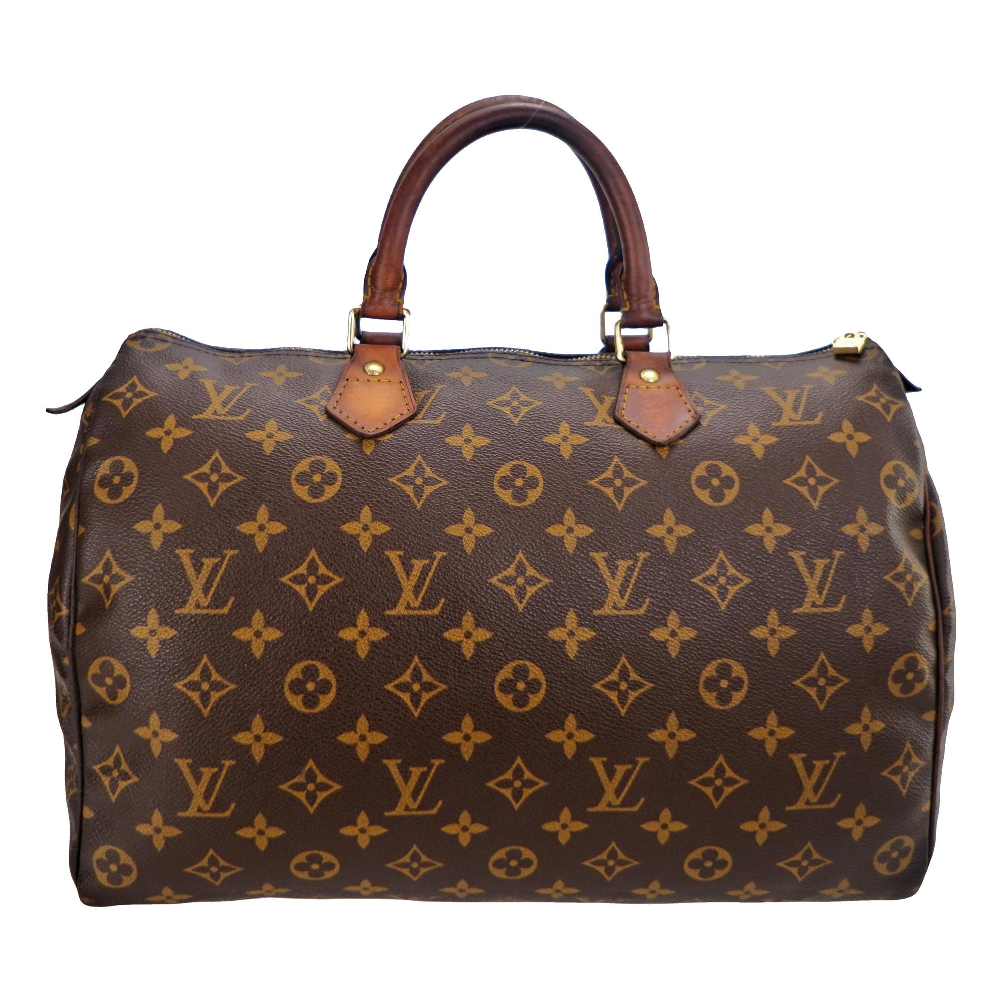 Speedy leather tote