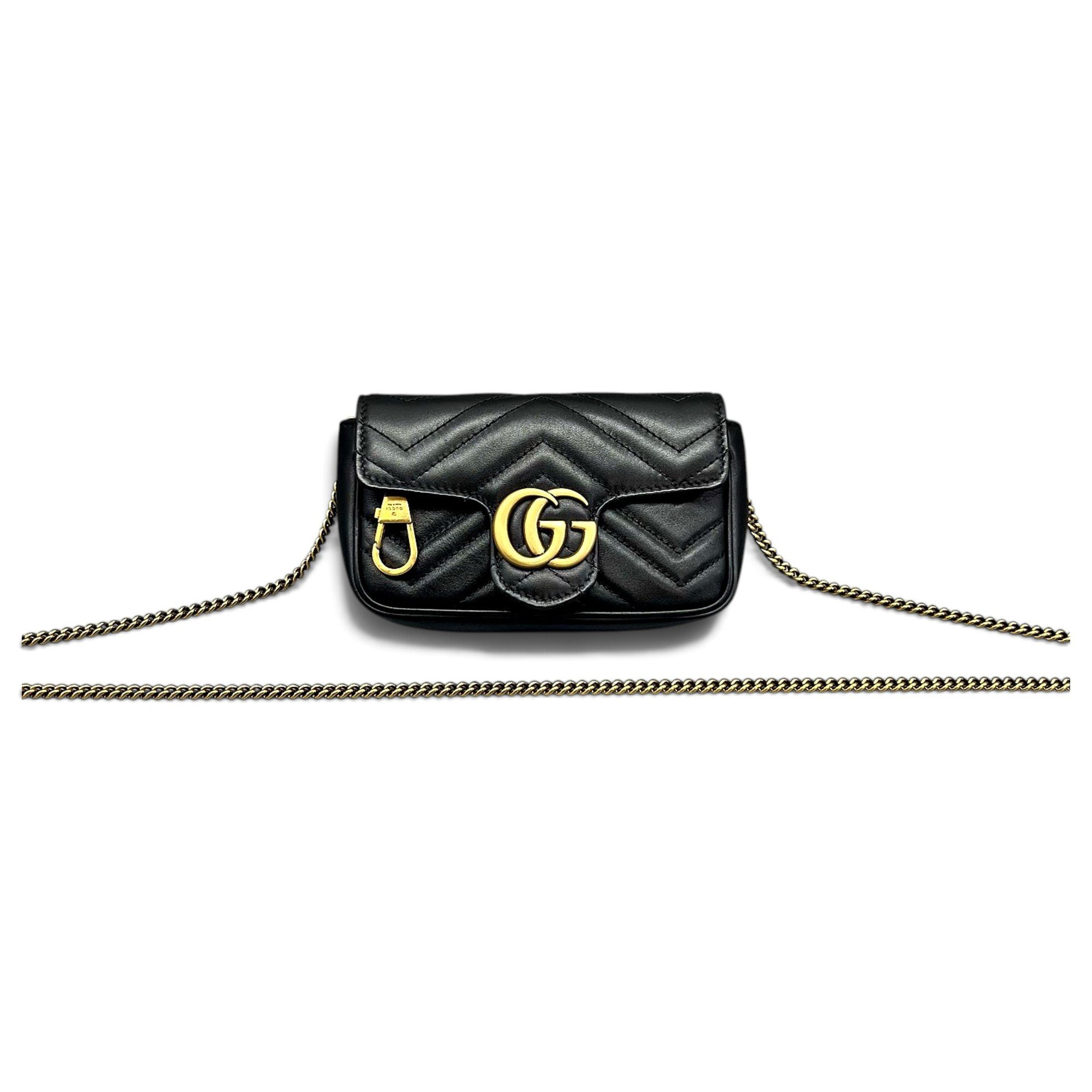 GG Marmont Flap leather crossbody bag
