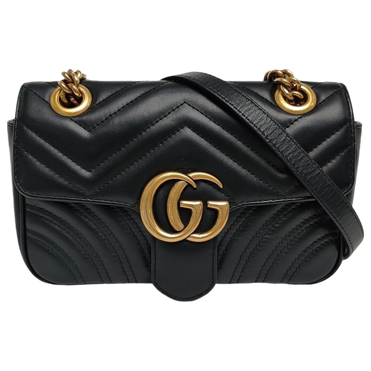 GG Marmont leather crossbody bag