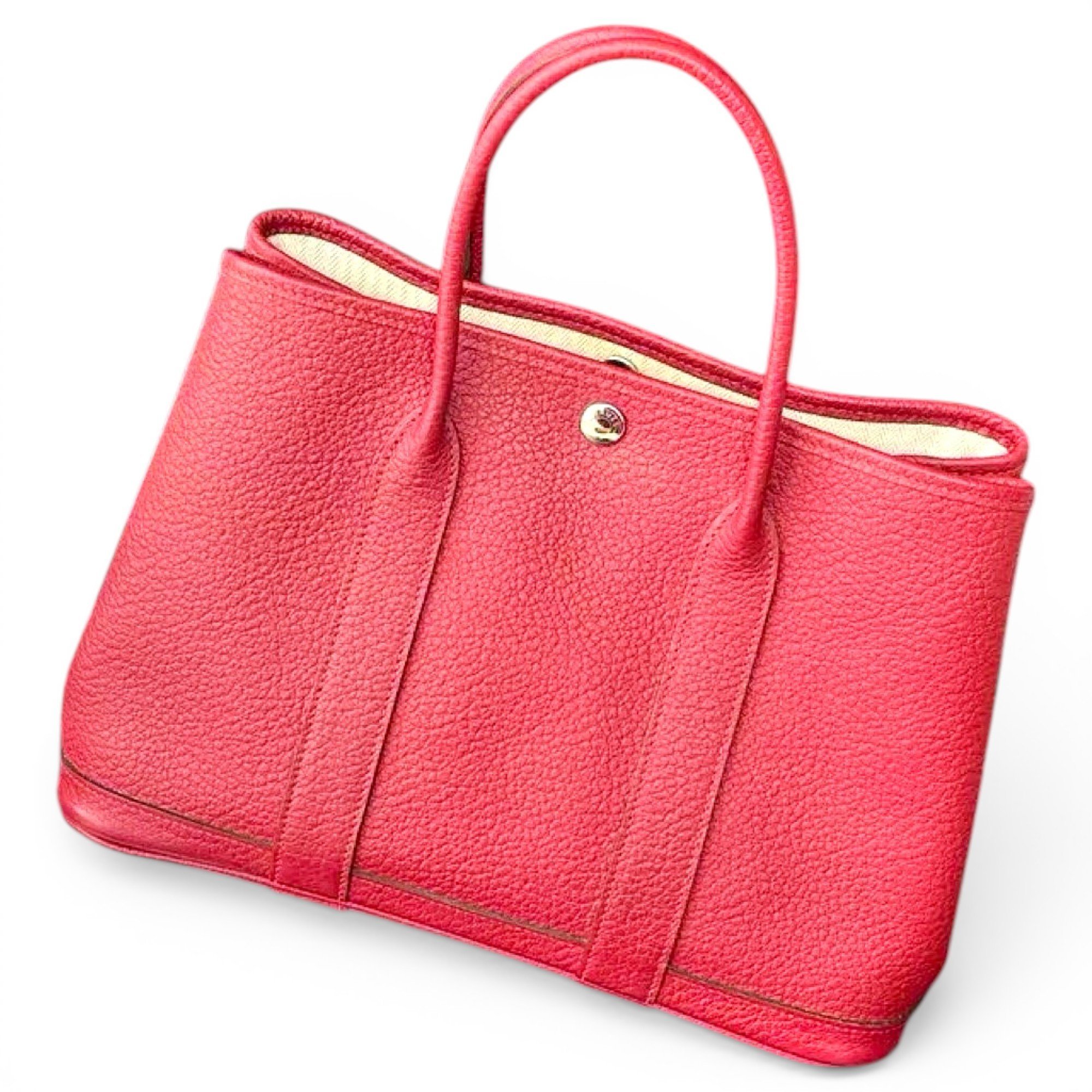 Garden Party leather tote