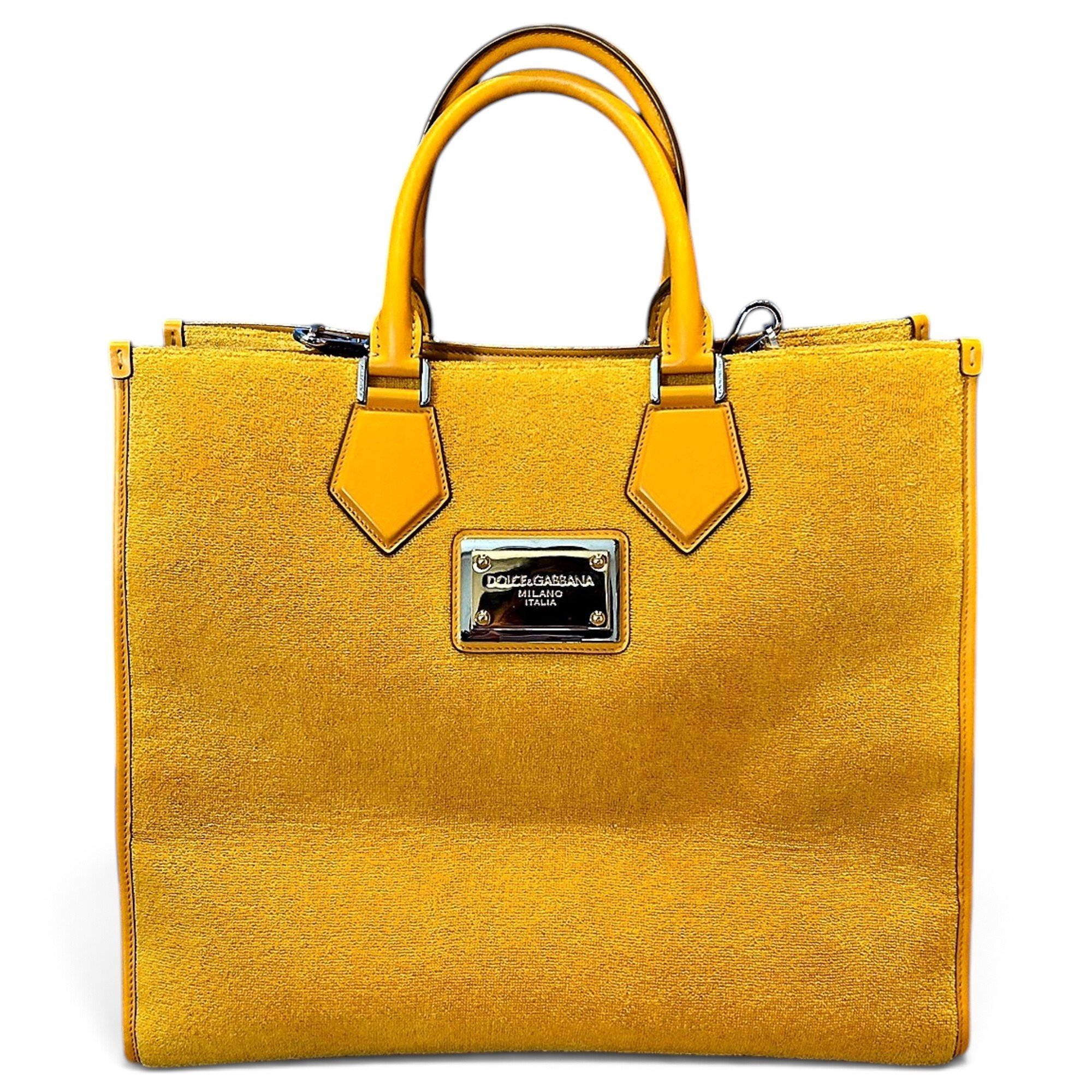 Leather tote