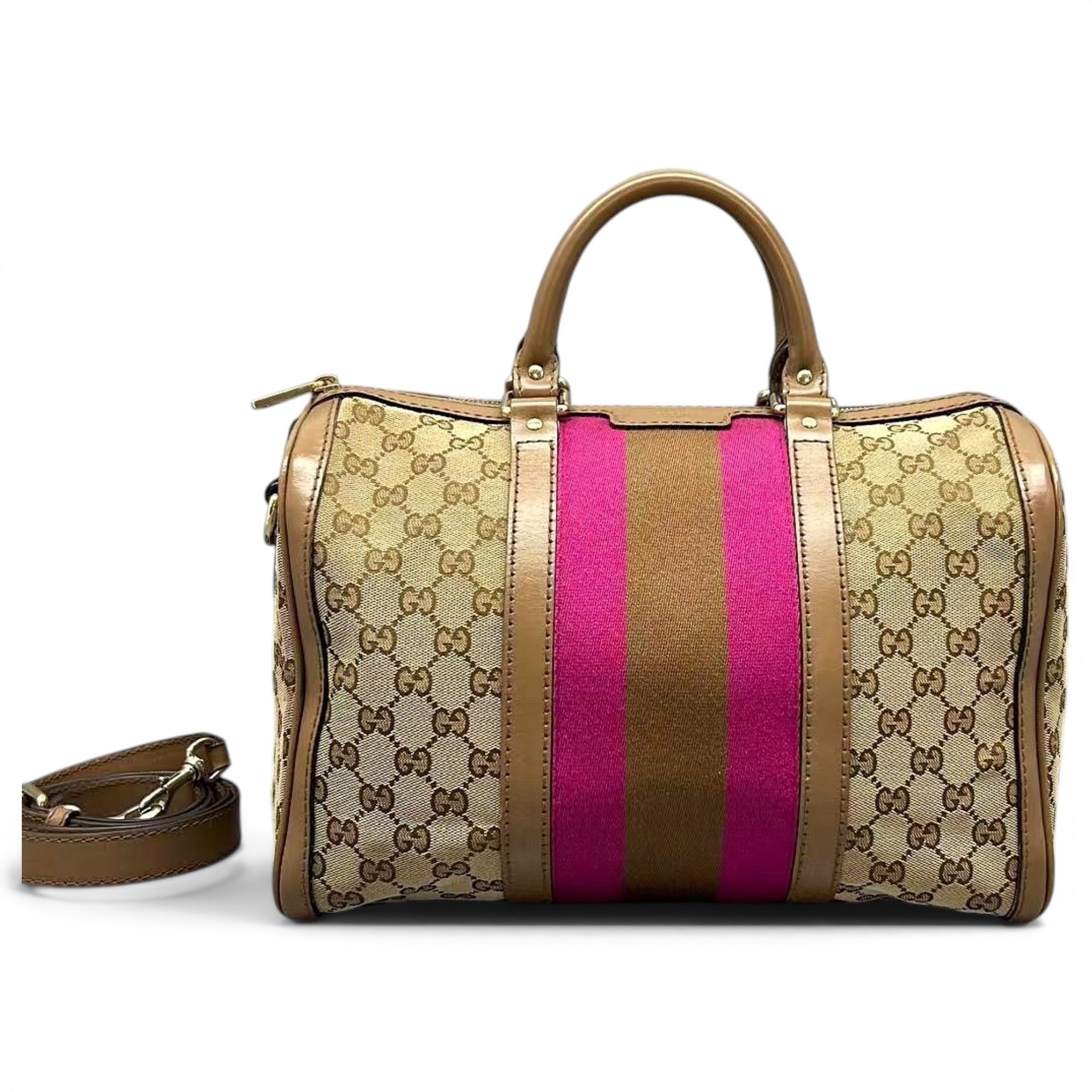 Boston cloth handbag