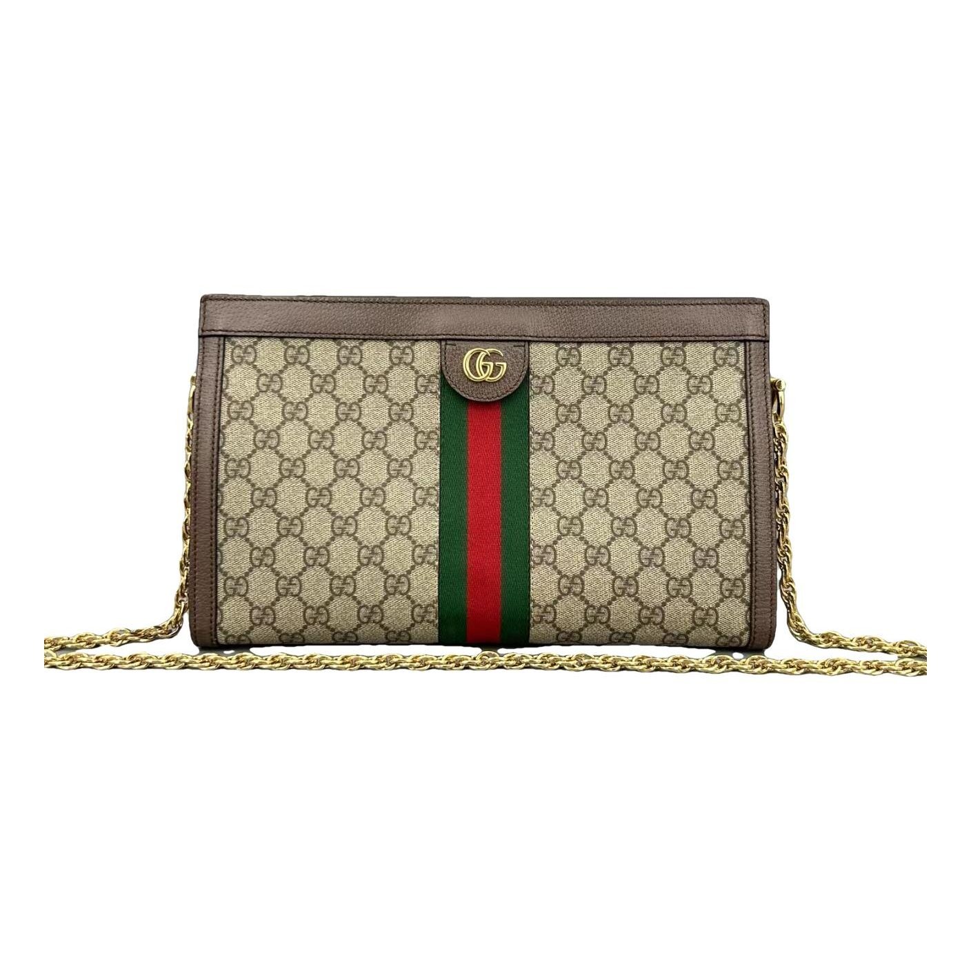 Ophidia GG Supreme leather handbag
