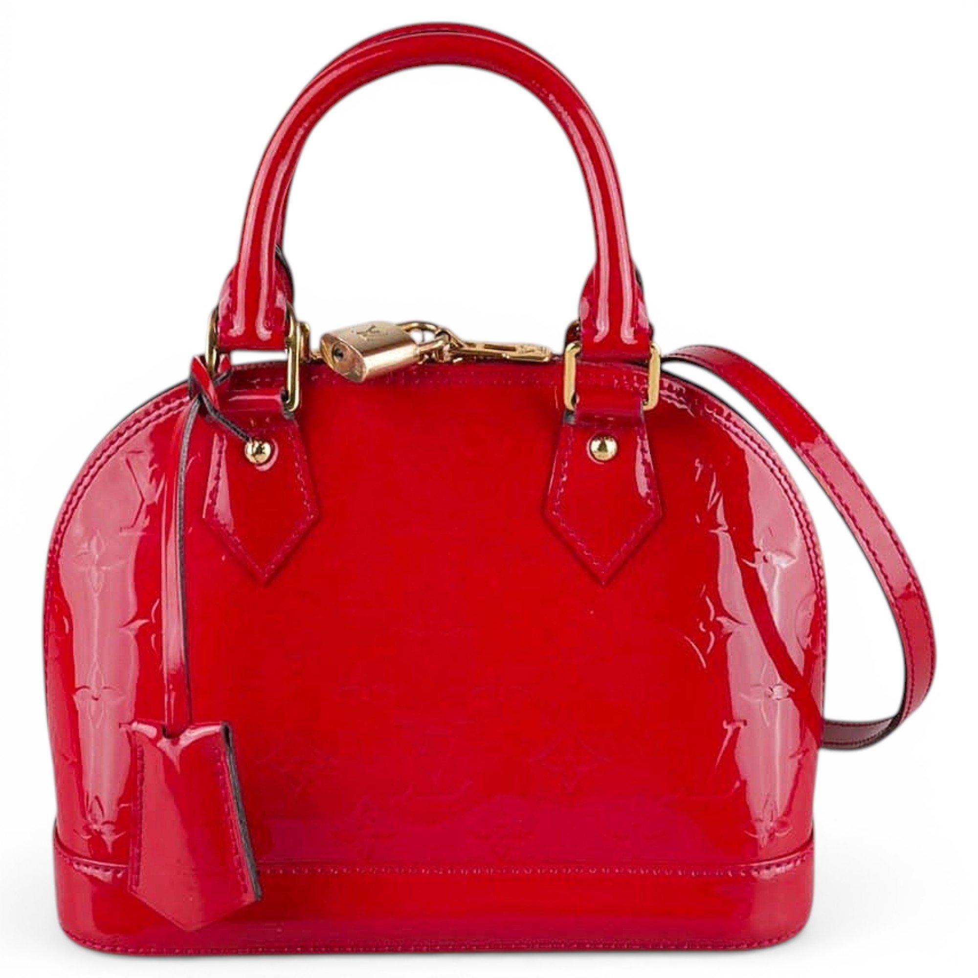 Alma BB patent leather crossbody bag