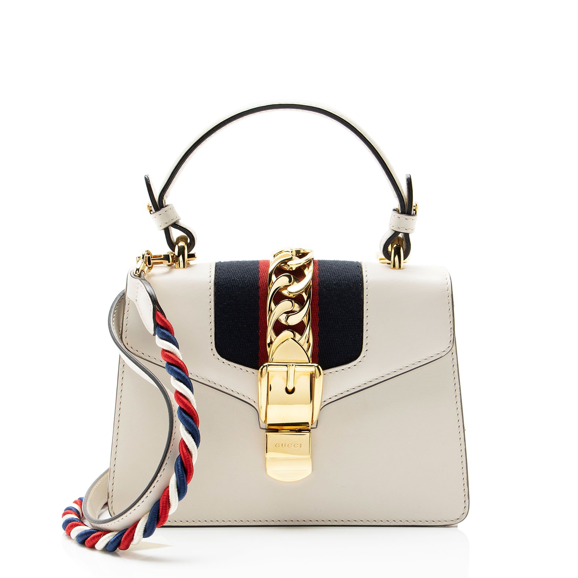 Sylvie leather satchel
