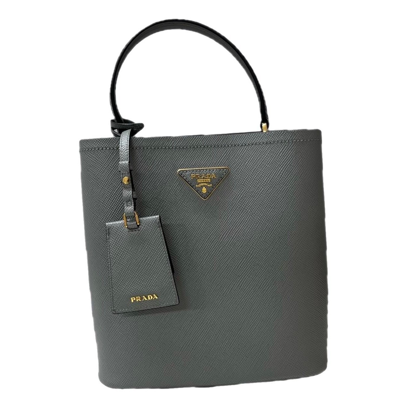 Panier leather handbag