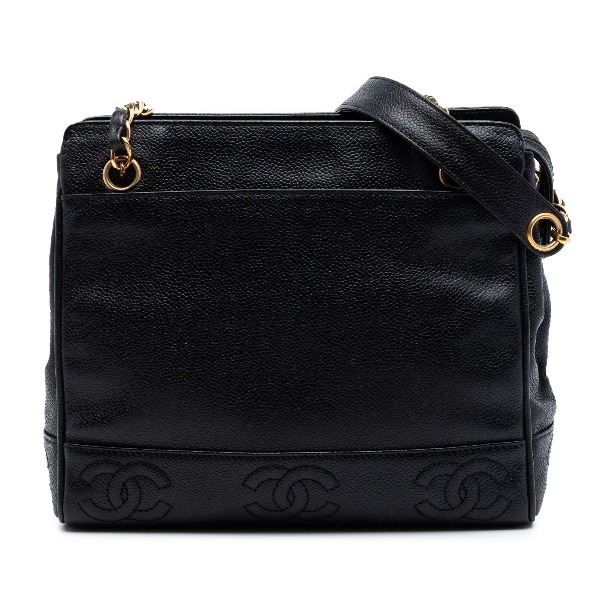 Leather tote