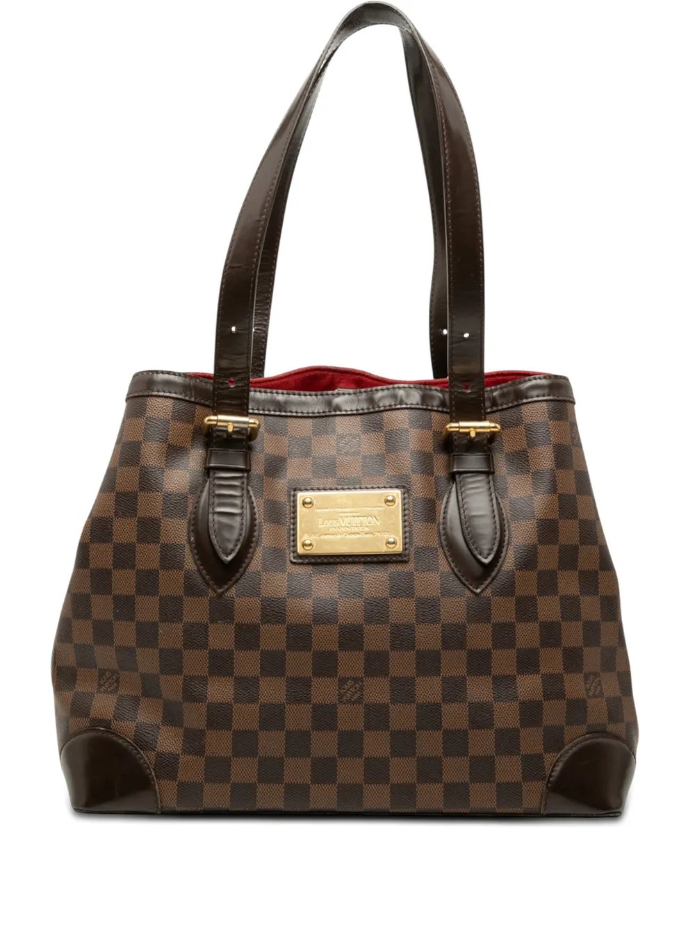 2011 Damier Ebene Hampstead MM tote bag