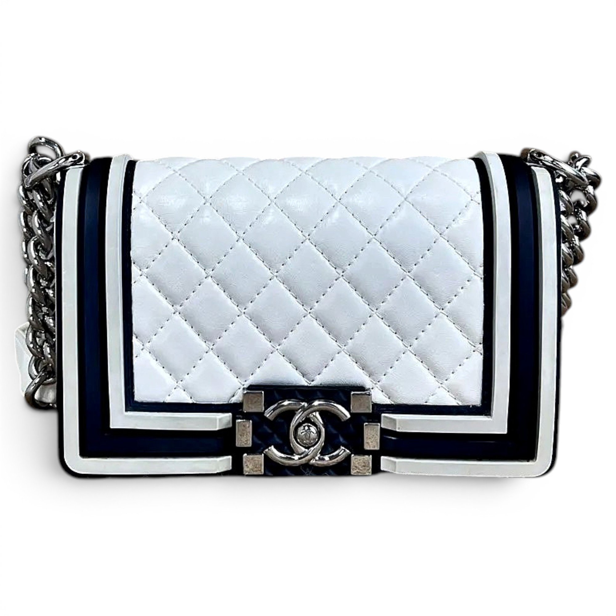 Boy leather crossbody bag