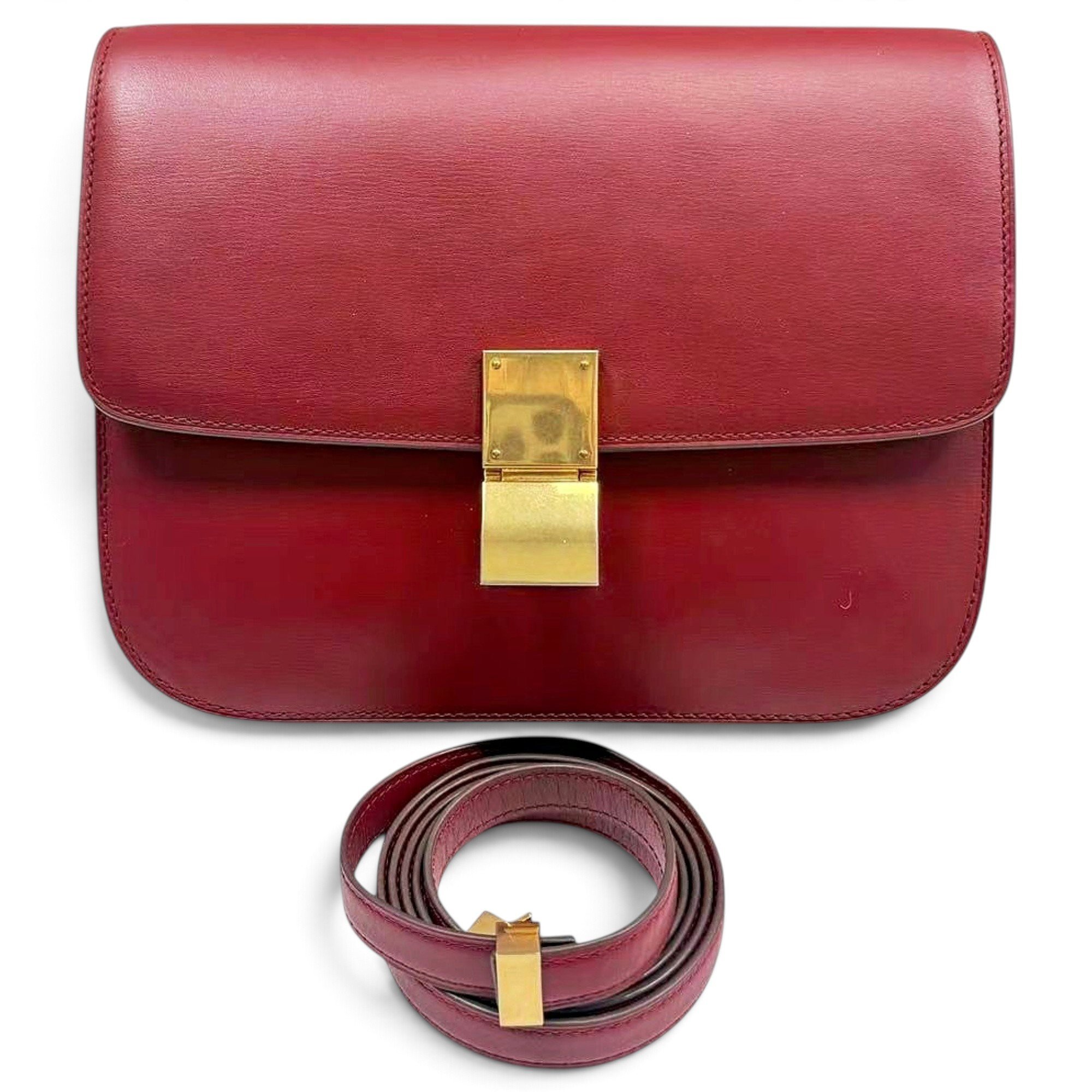 Classic leather handbag