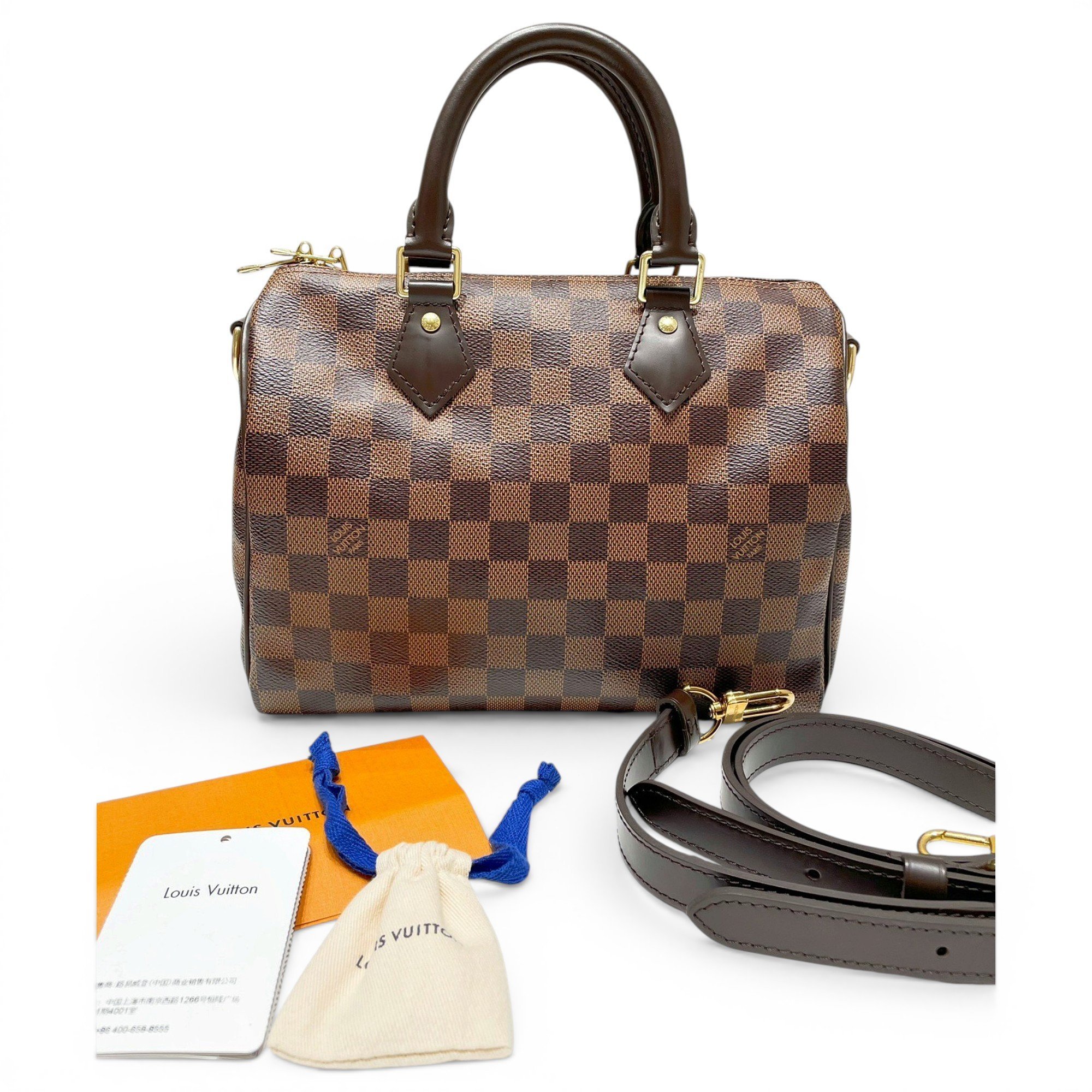 Speedy Bandoulière leather handbag