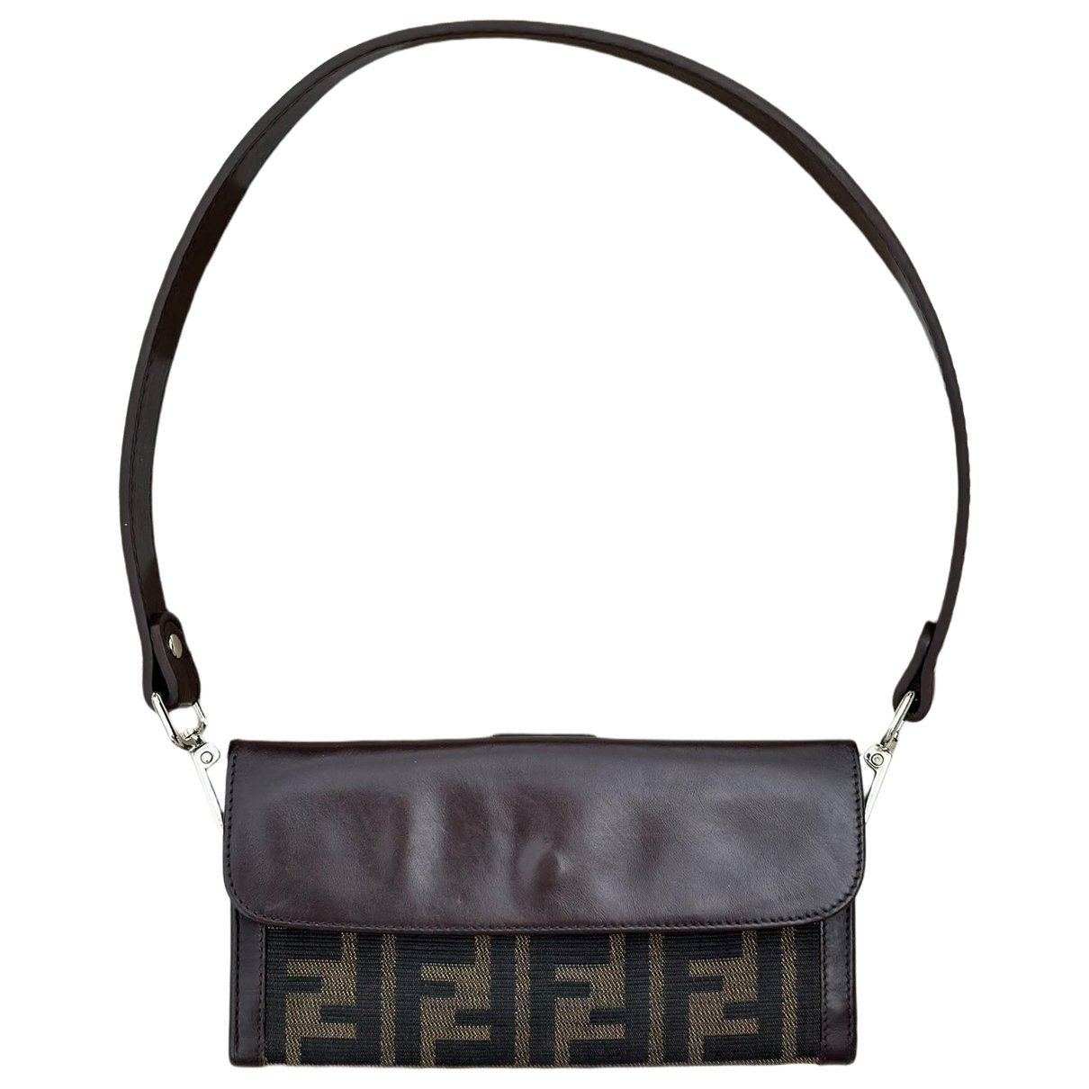 Baguette leather handbag