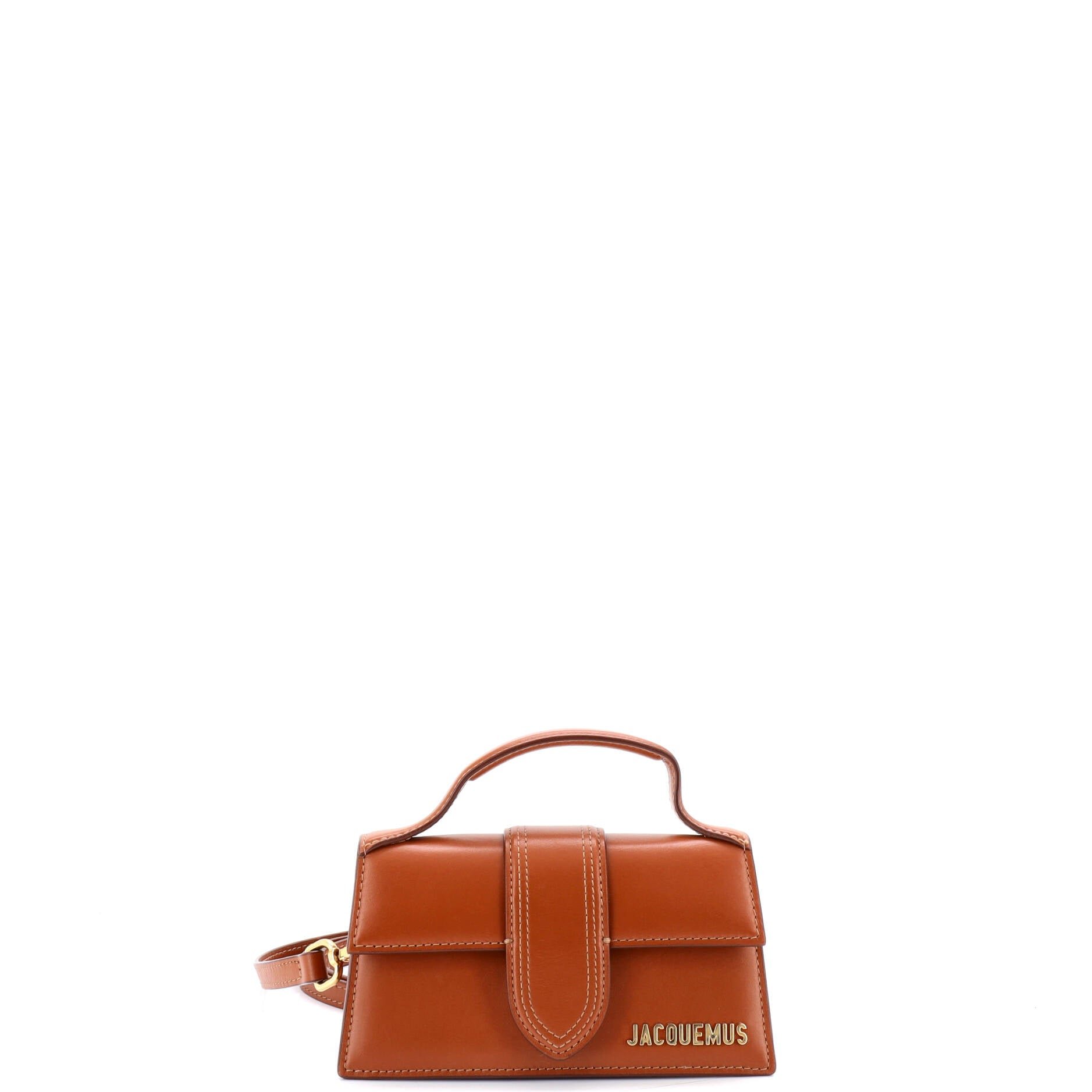 Jacquemus Le Bambino Top Handle Flap Bag Leather