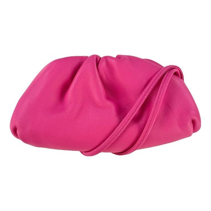 Pouch leather mini bag