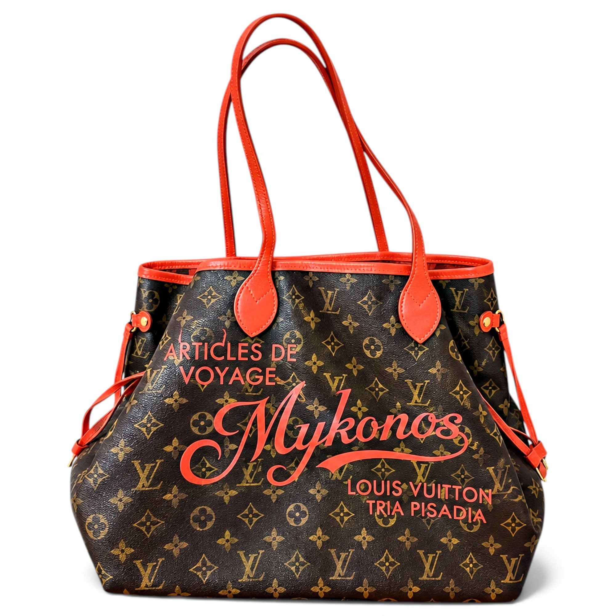 Neverfull leather tote