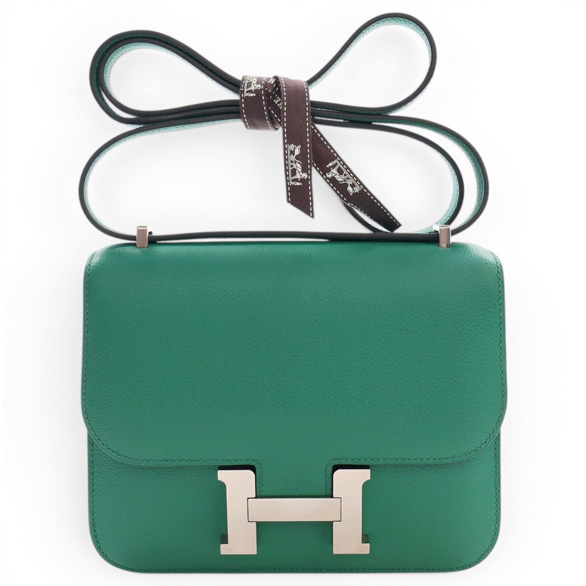 Constance leather crossbody bag