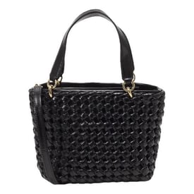 Themoire Leather handbag