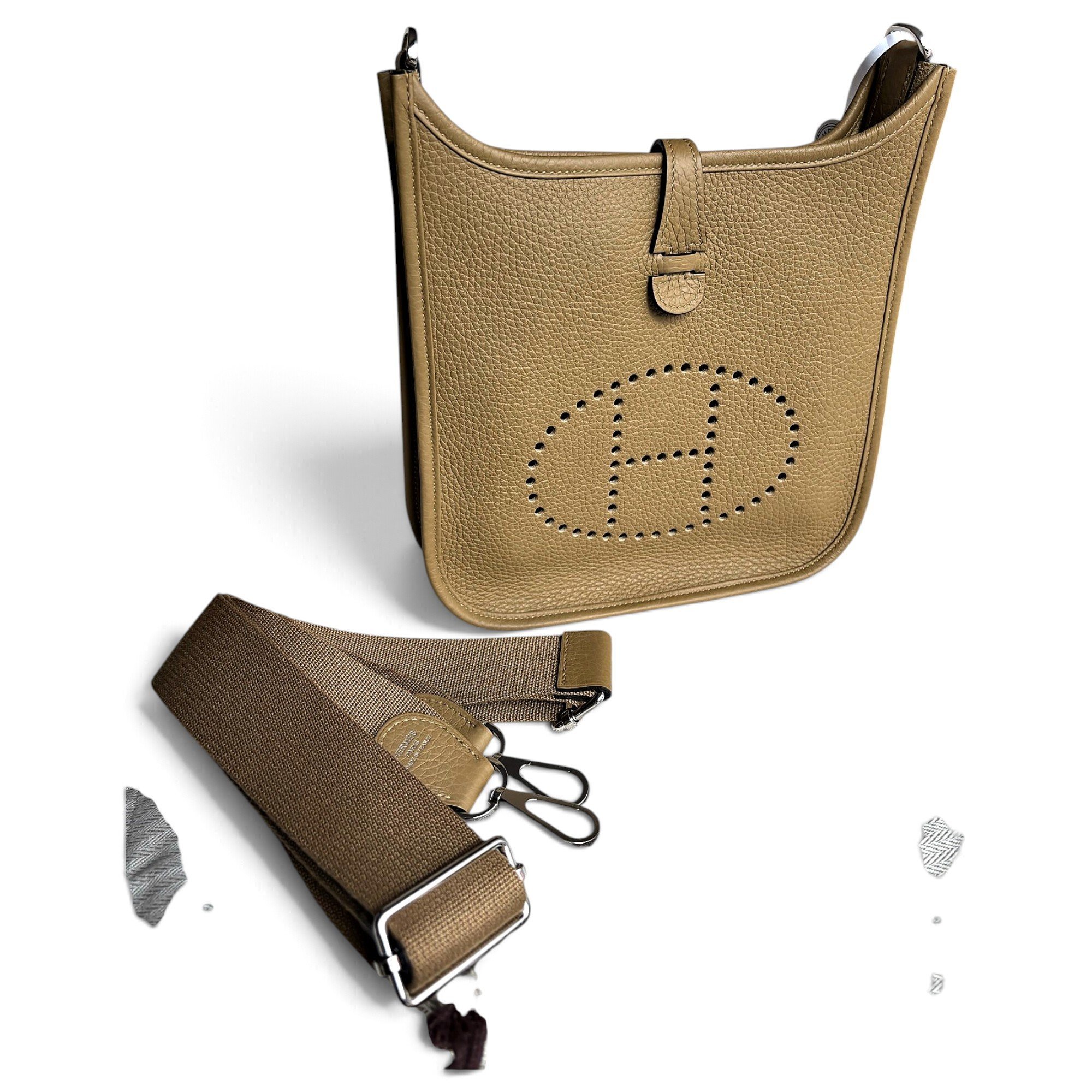 Evelyne leather crossbody bag