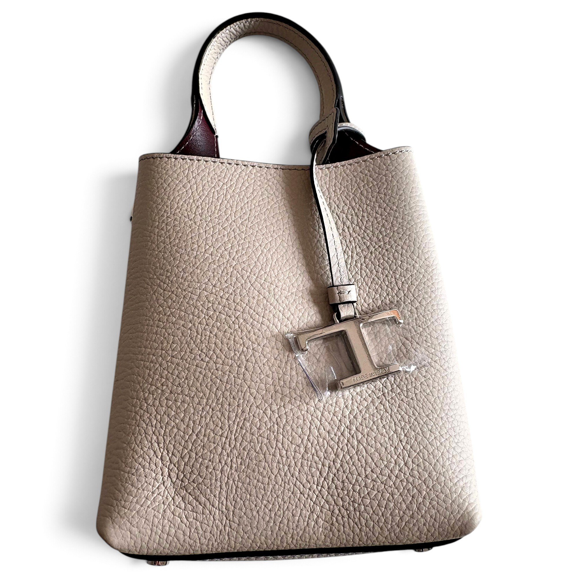 Leather handbag