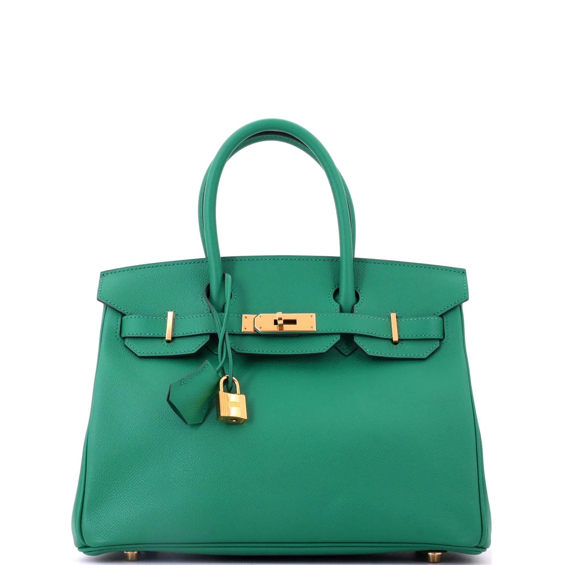 Birkin 30 leather tote