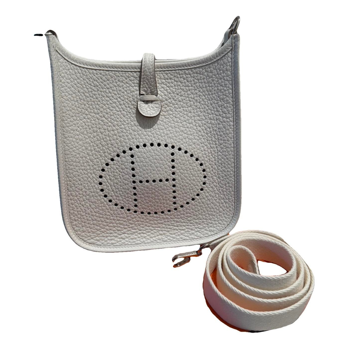 Hermes Evelyne leather crossbody bag