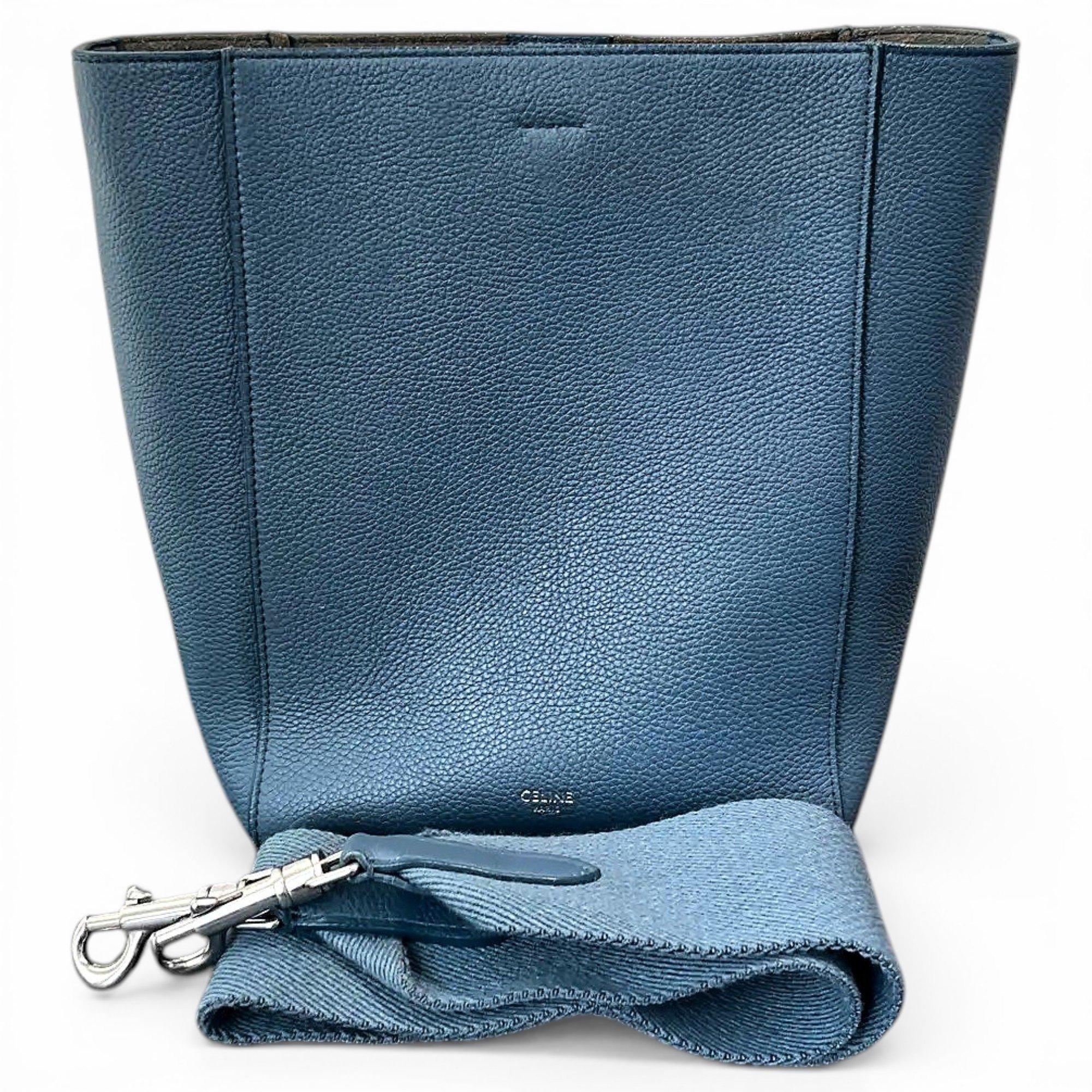 Seau Sangle leather handbag