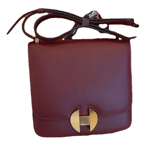 Hermes 2002 20 Handbag Bordeaux 2002