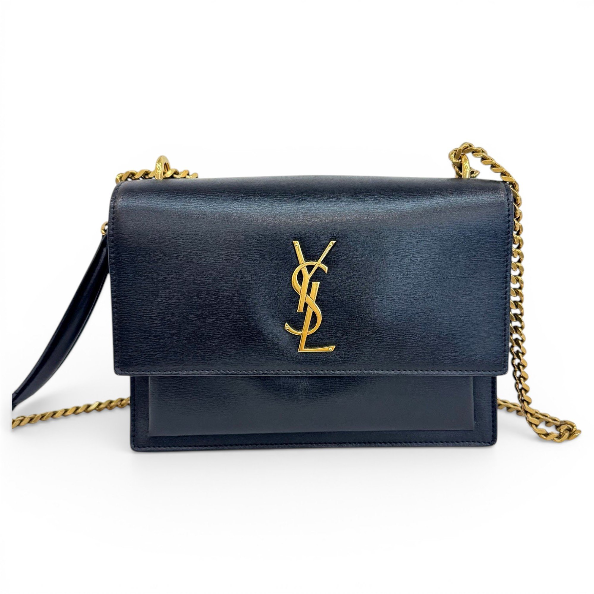 Sunset leather handbag