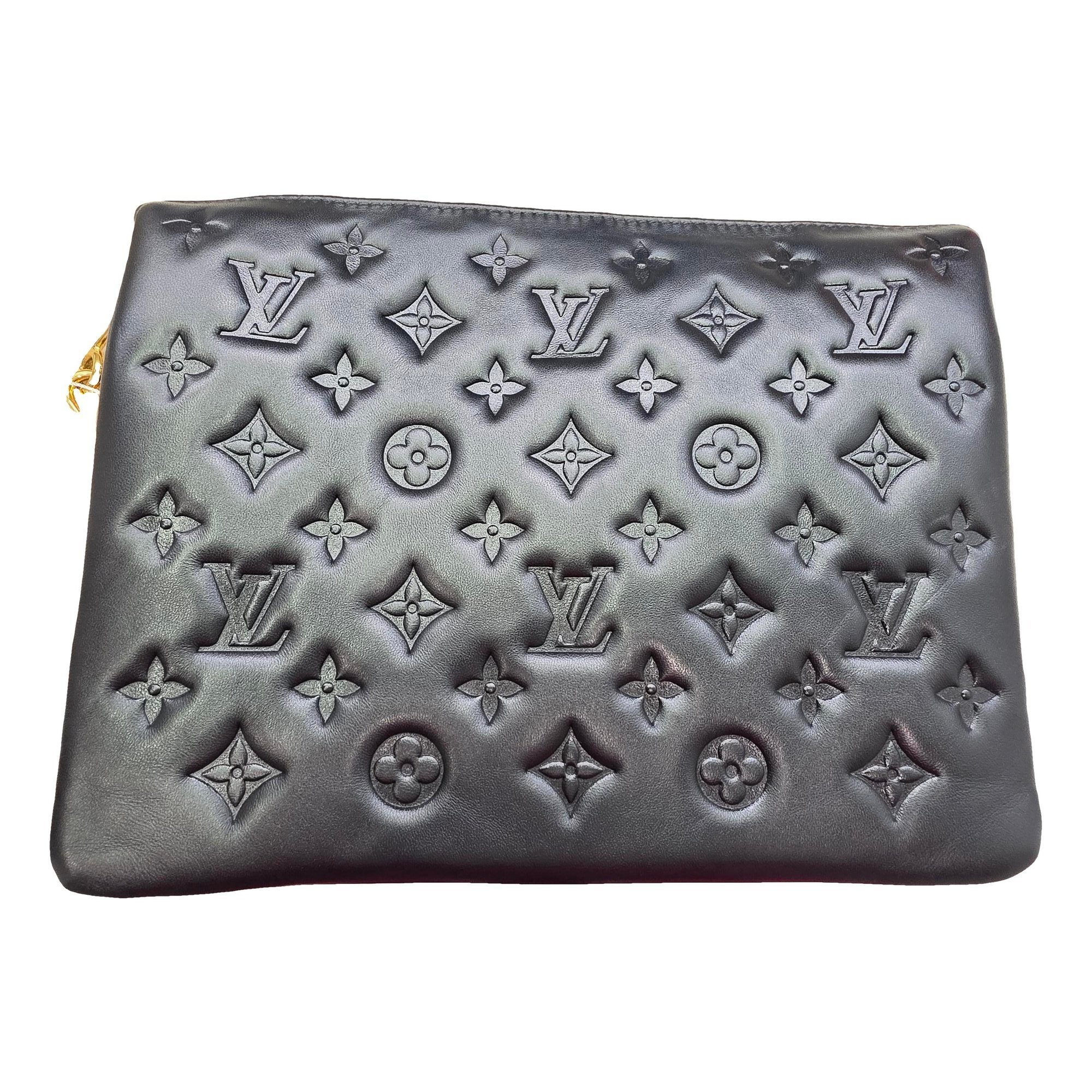 Coussin leather handbag