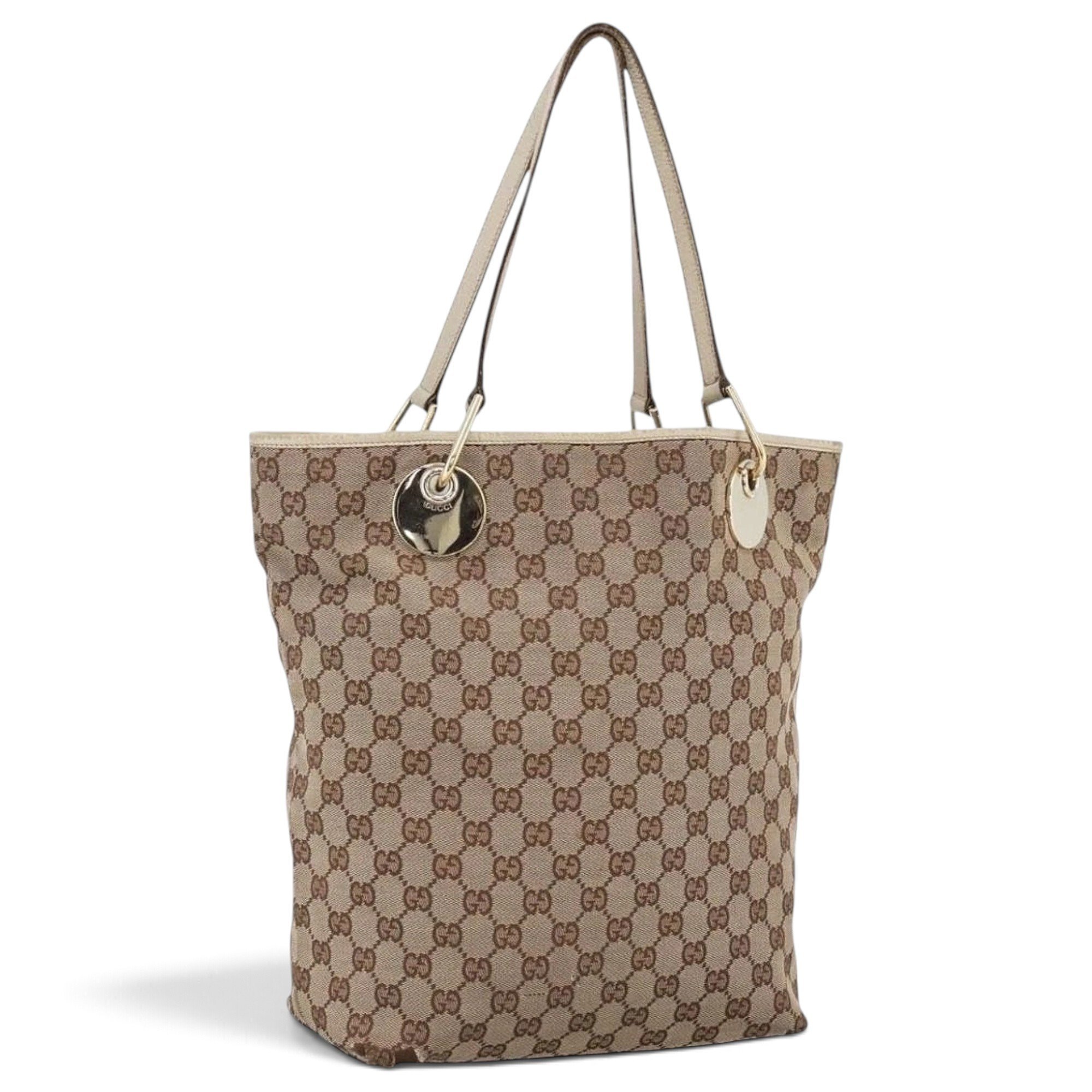 Leather tote