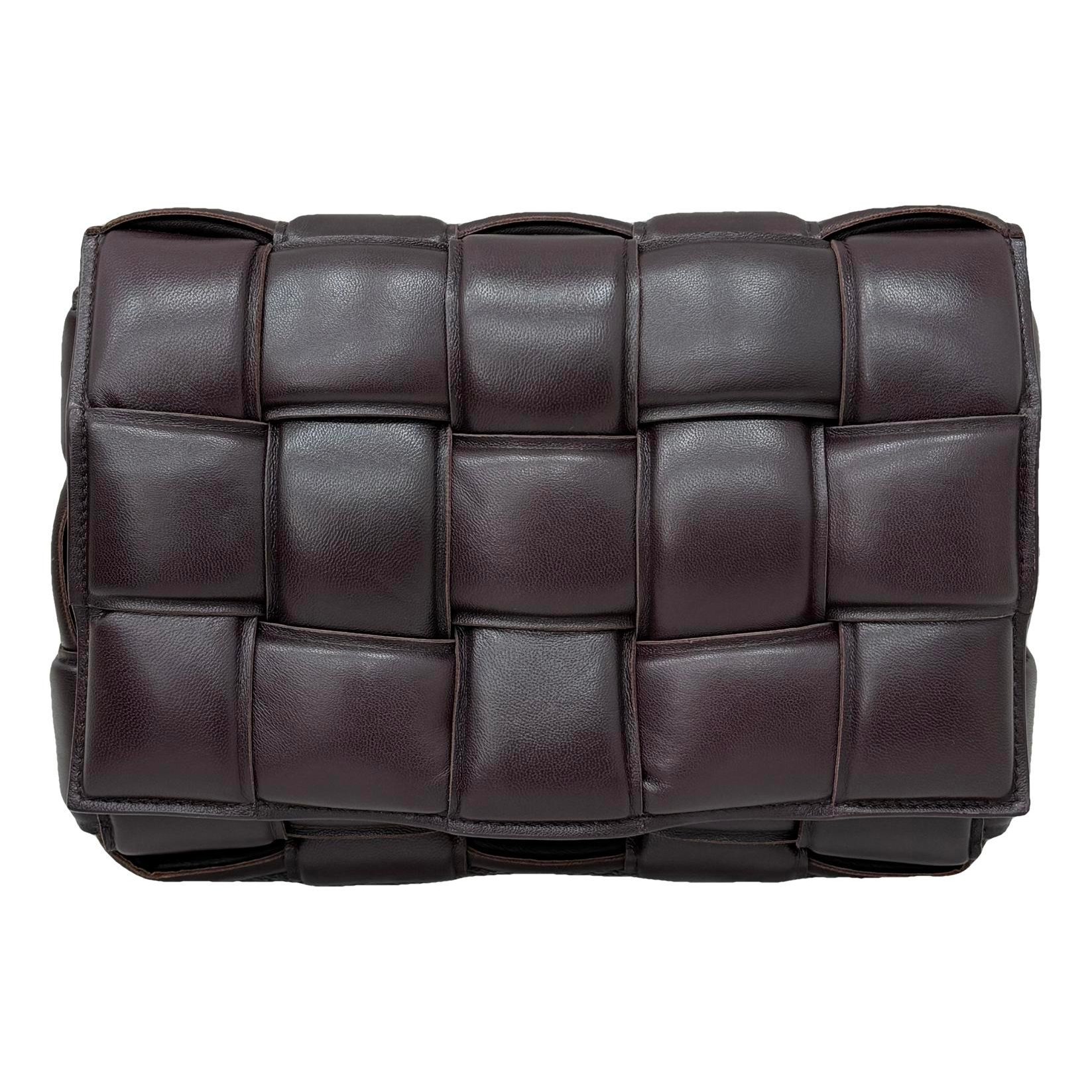 Cassette Padded leather handbag