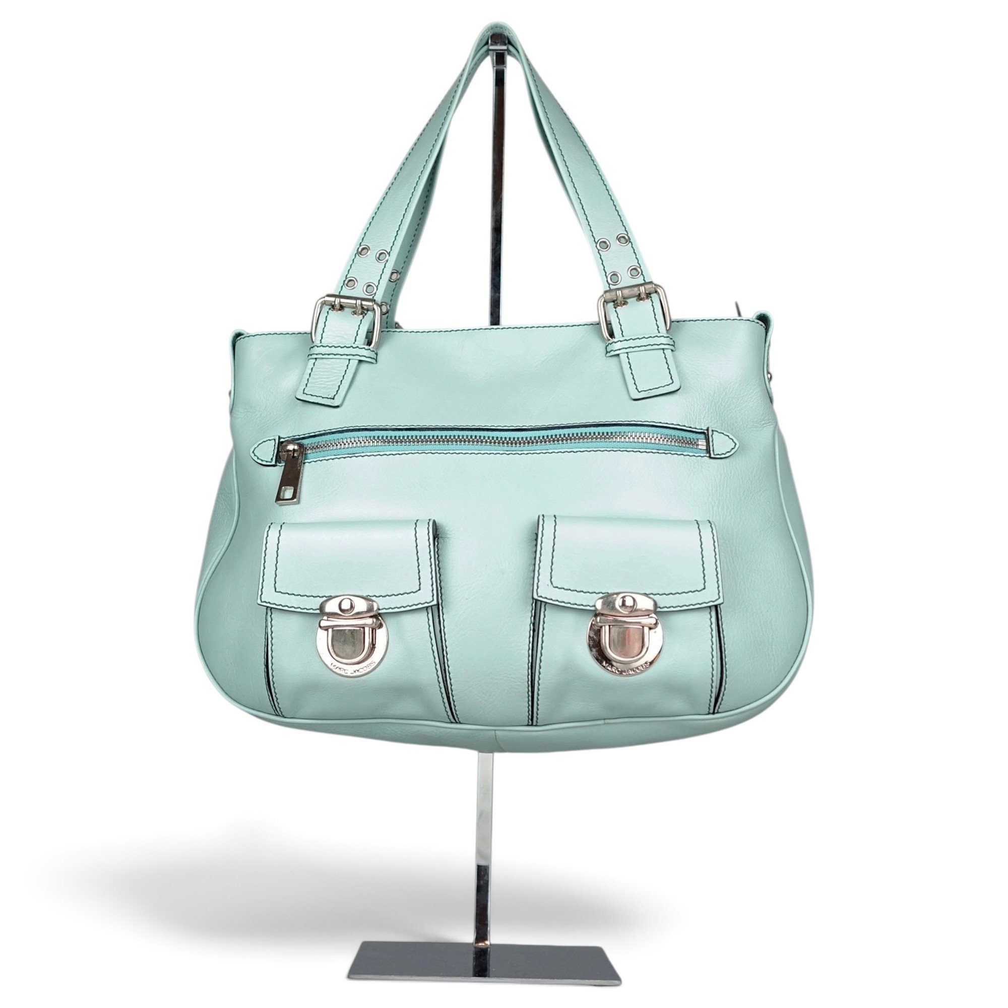Stam leather handbag