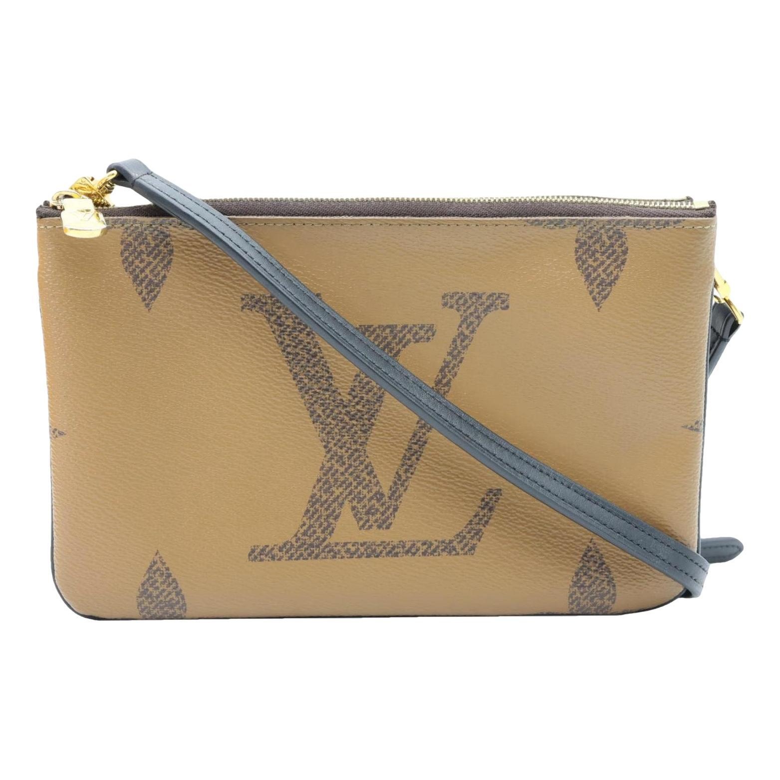 Louis Vuitton Double zip cloth crossbody bag