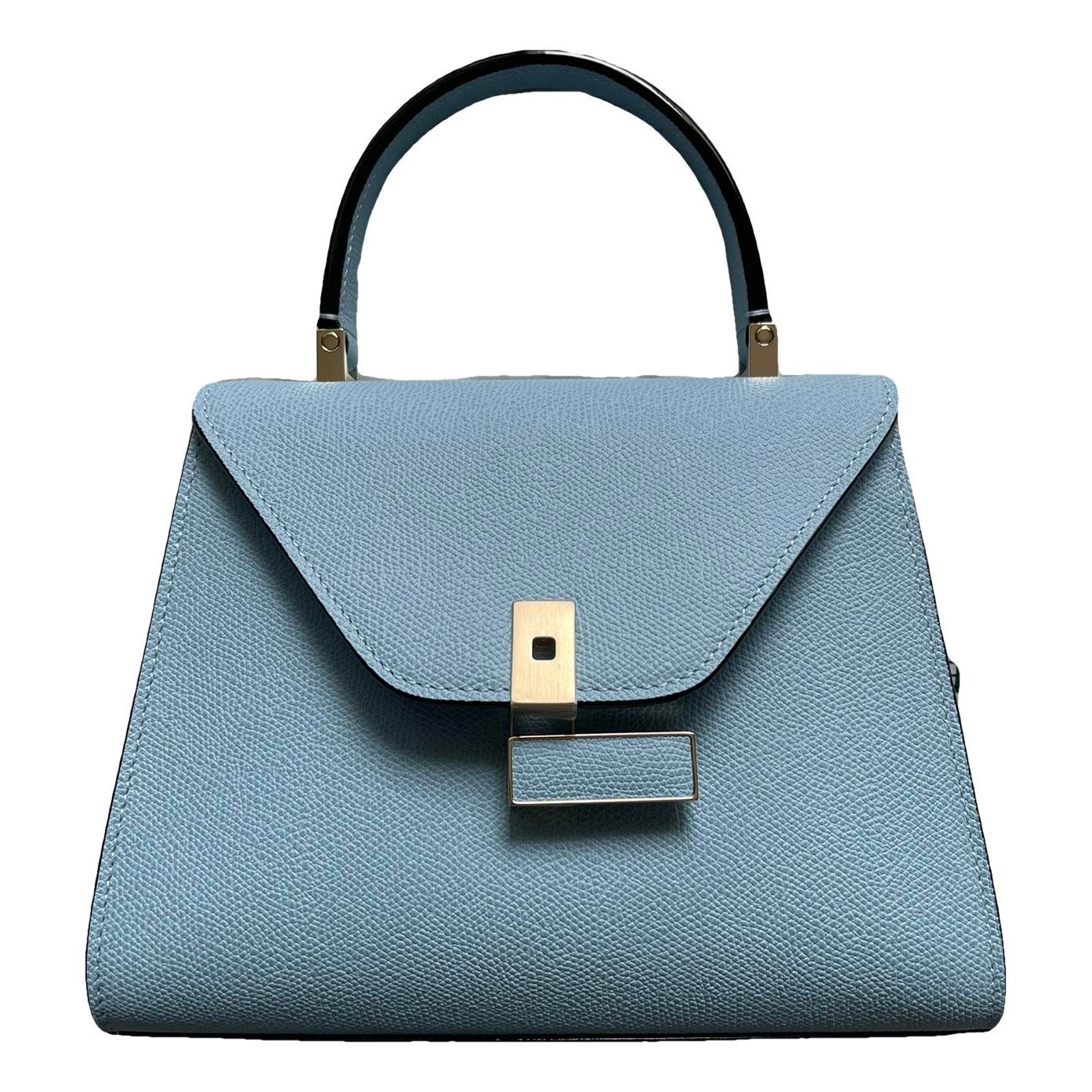 Valextra Iside patent leather handbag