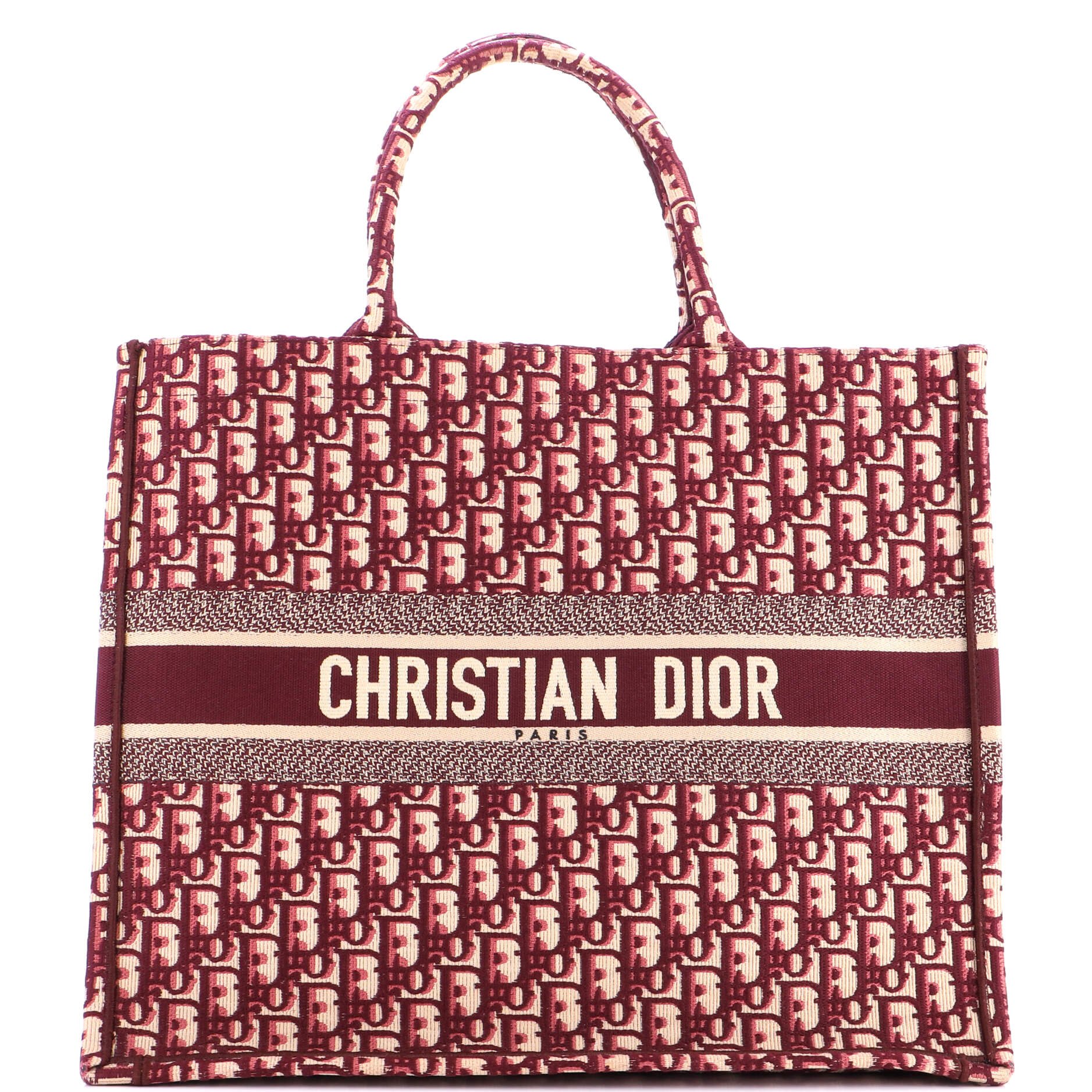 Dior Book Tote Oblique Canvas Large
