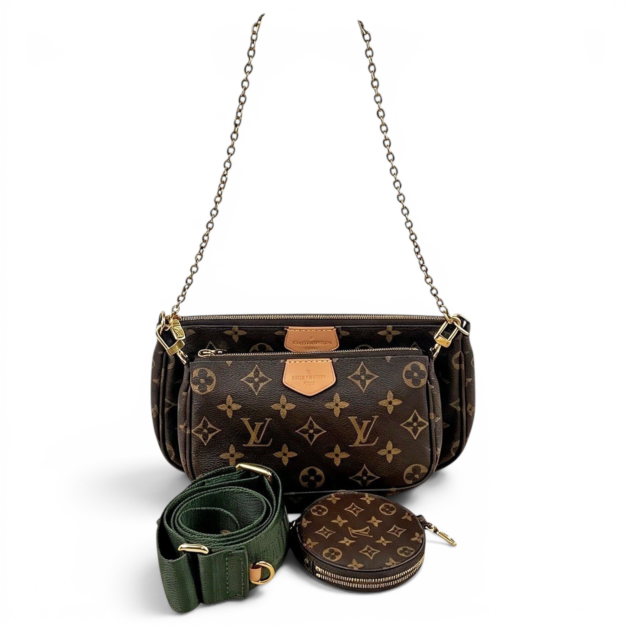 Multi Pochette Accessoires leather handbag