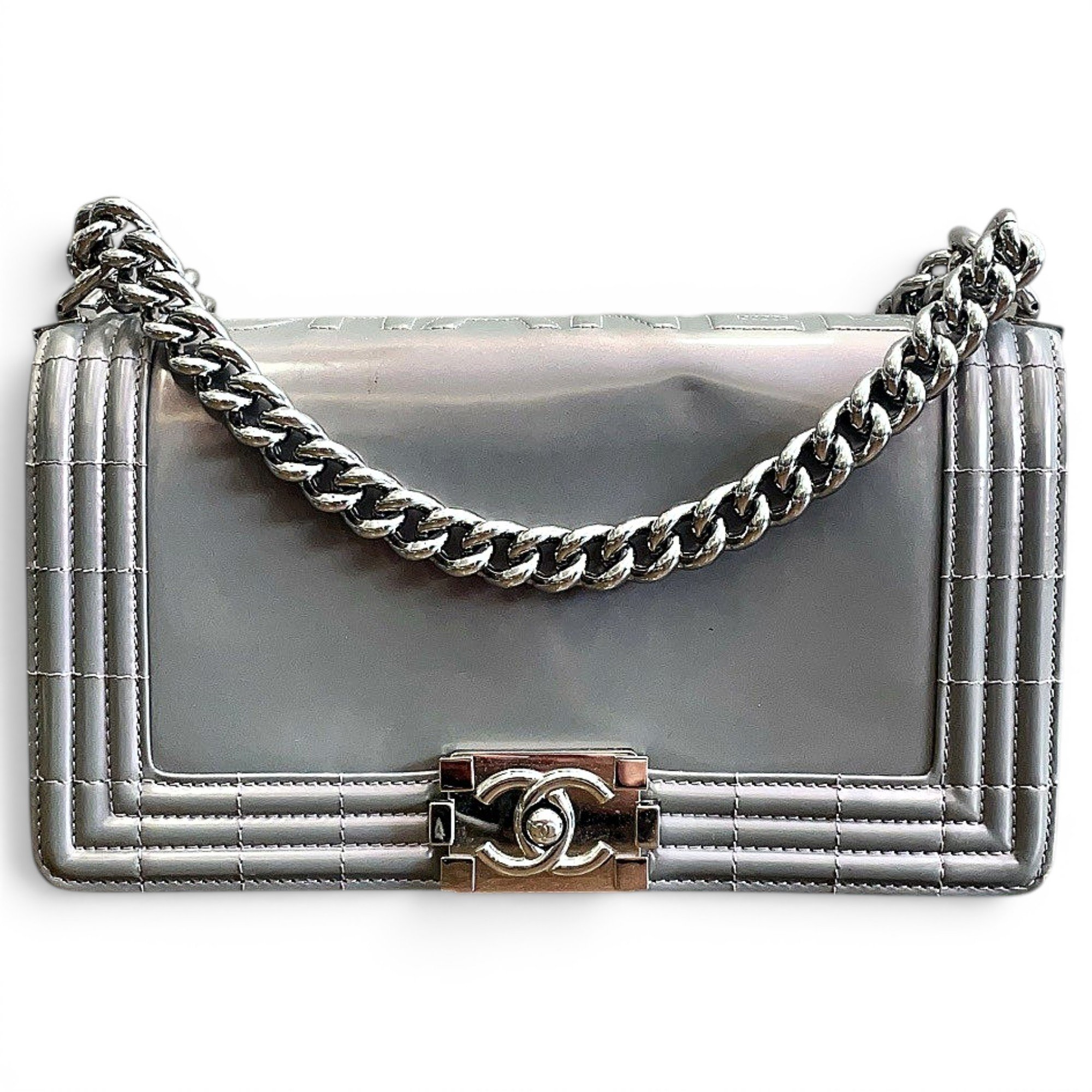 Boy leather crossbody bag
