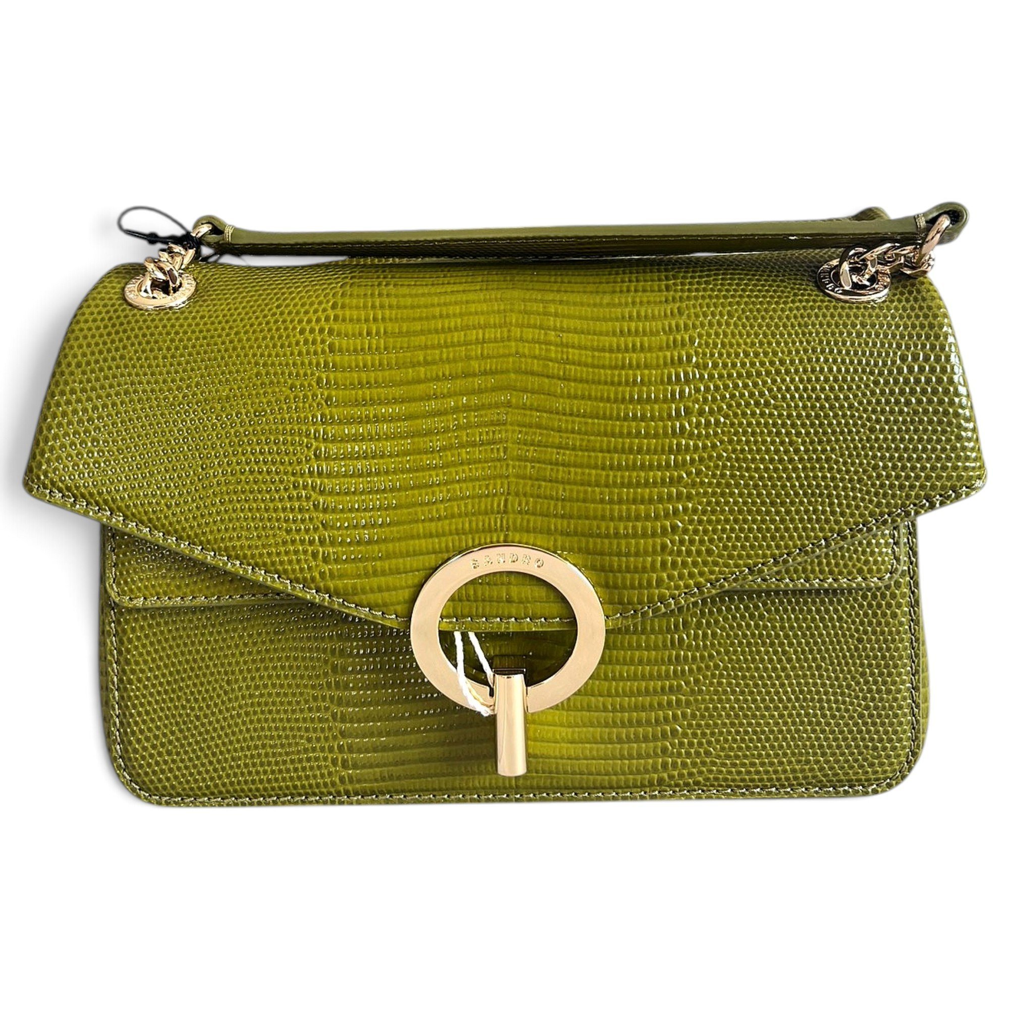 Sandro Yza leather handbag