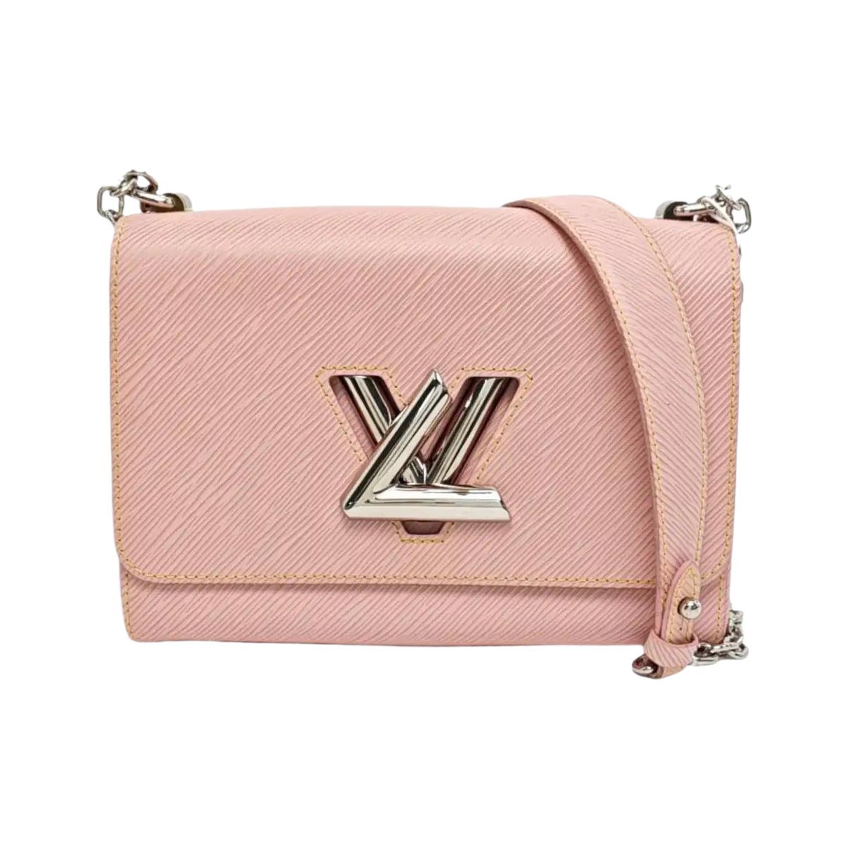 Twist leather crossbody bag