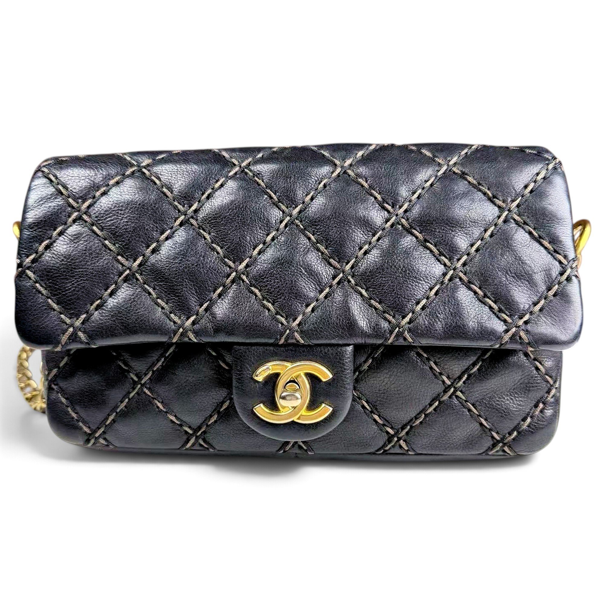 Wild Stitch leather handbag