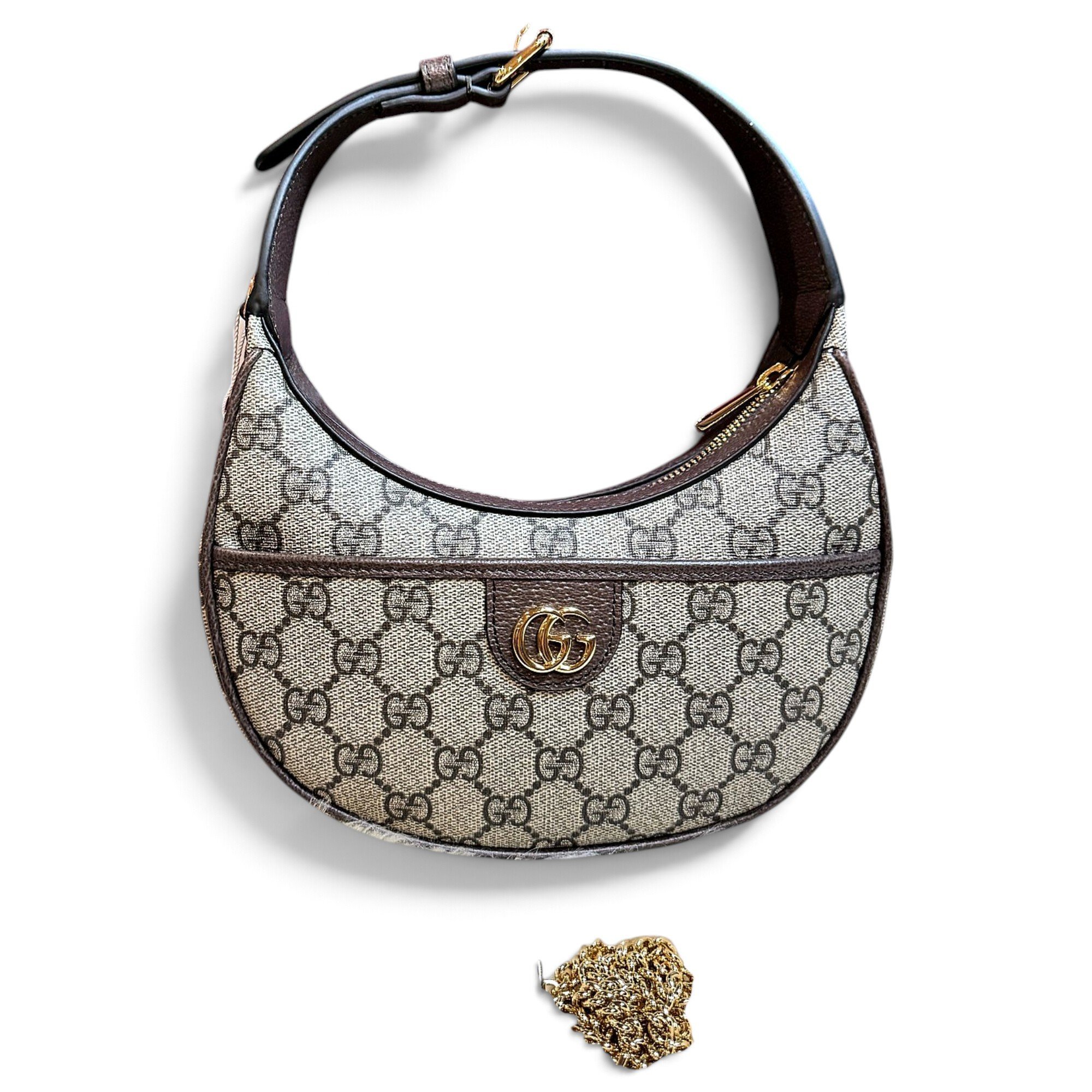Ophidia leather handbag