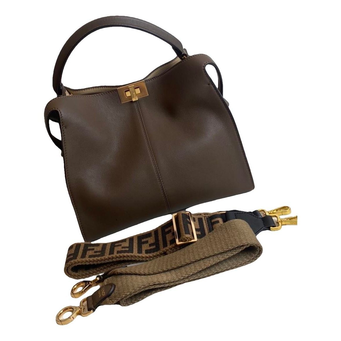 Peekaboo X-Lite leather handbag