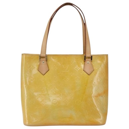 Houston patent leather handbag