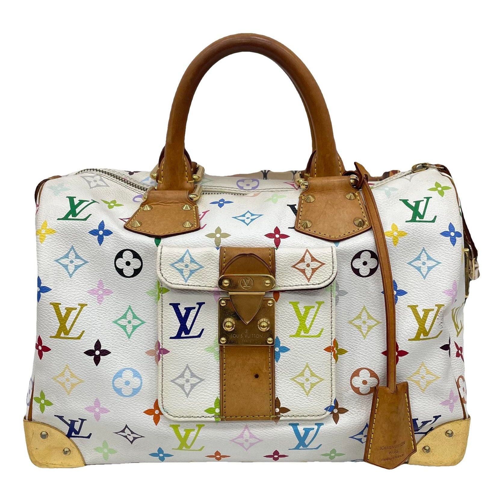Speedy leather handbag