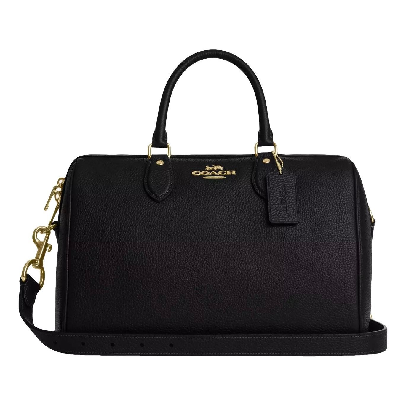 Leather satchel