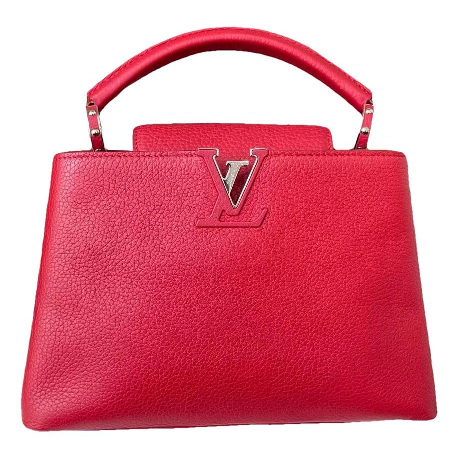 Capucines leather satchel