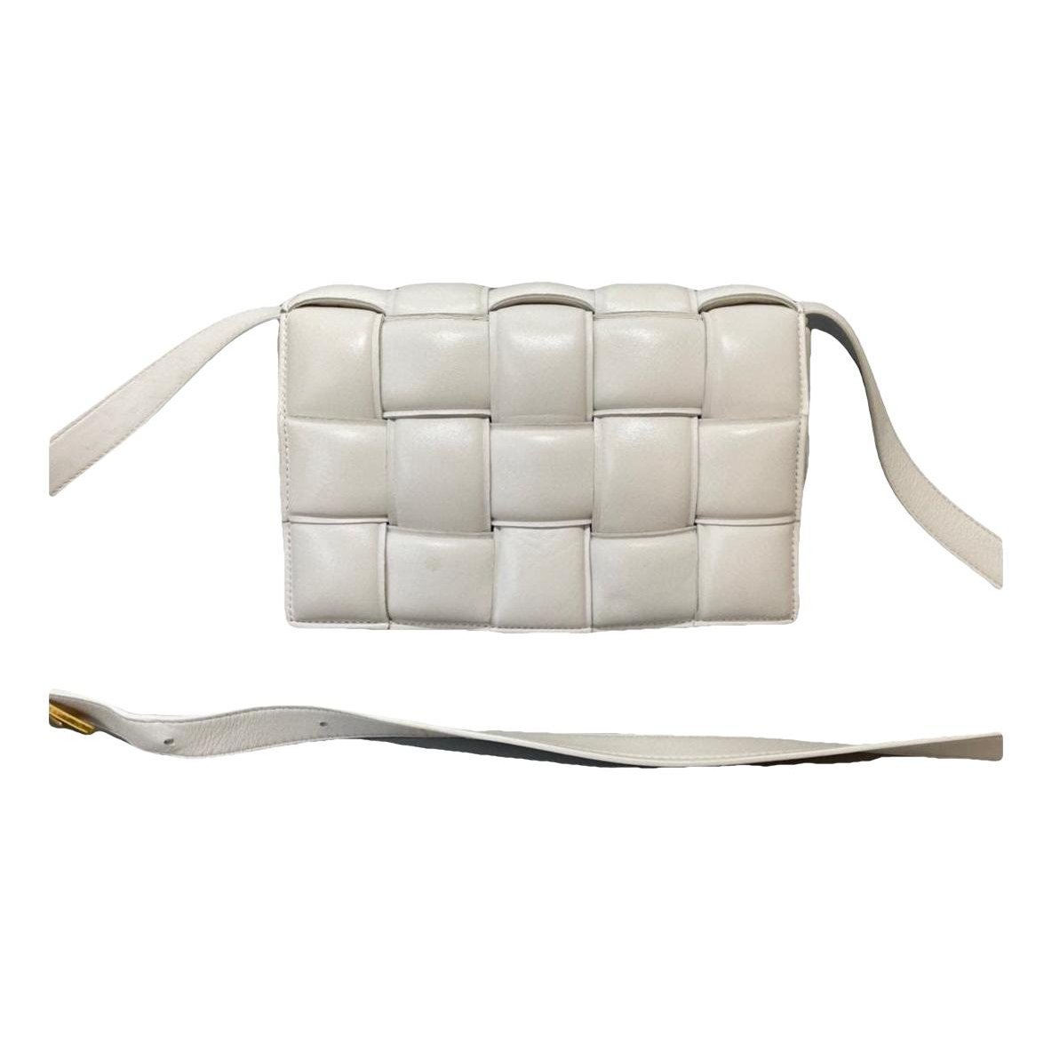 Cassette Padded leather handbag
