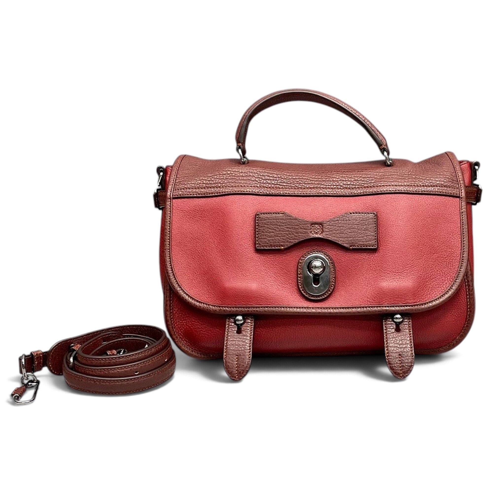 Leather handbag
